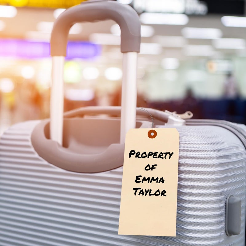 SmartSign Blank Manila Shipping Tags with Wire, Size-12, Pack of 50, 15pt Thick Prewired Cardstock Tag, 8 x 4 inch Paper Hang Tags with Reinforced Fiber Patch - Image 5